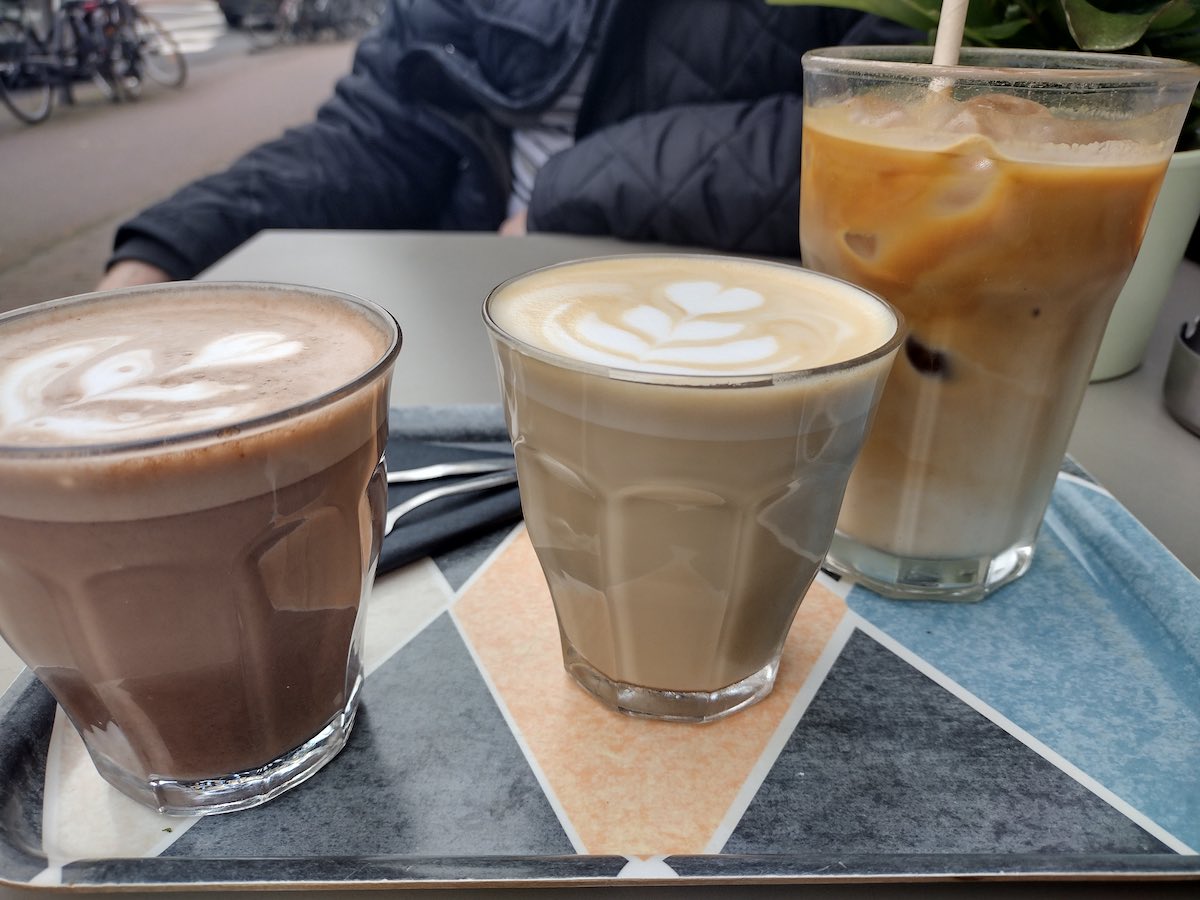 Koffie Academie coffee in Amsterdam