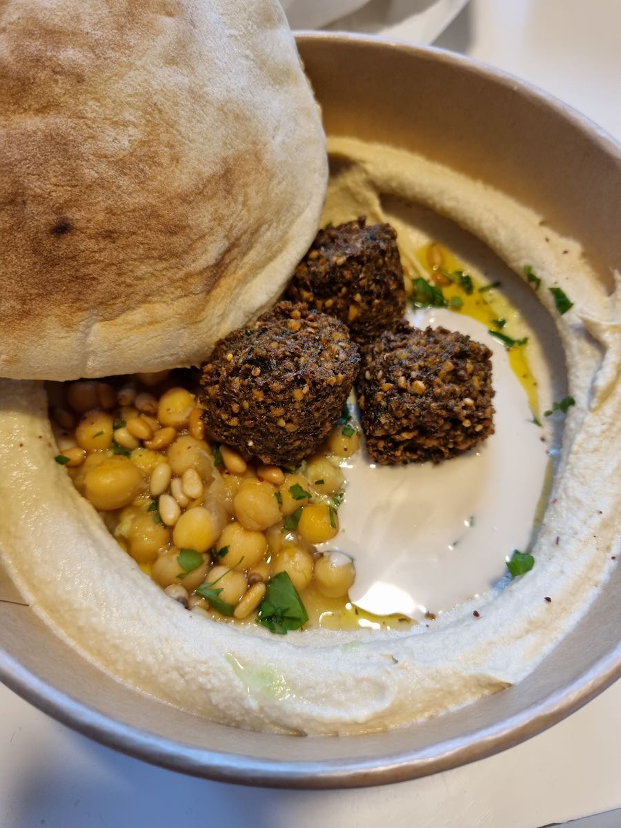 Sir Hummus falafel in Amsterdam