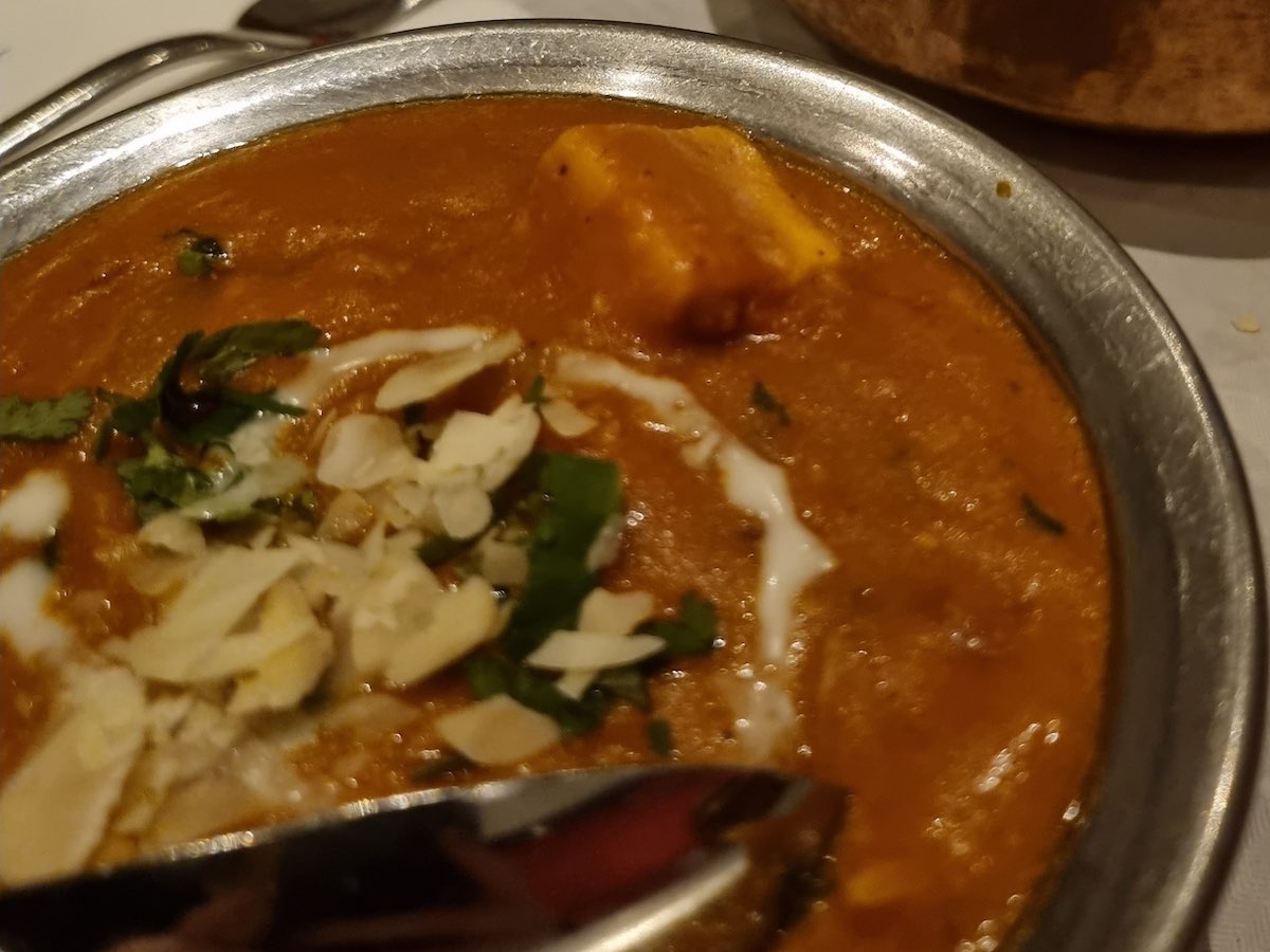 panner butter masala at Sherpa Amsterdam