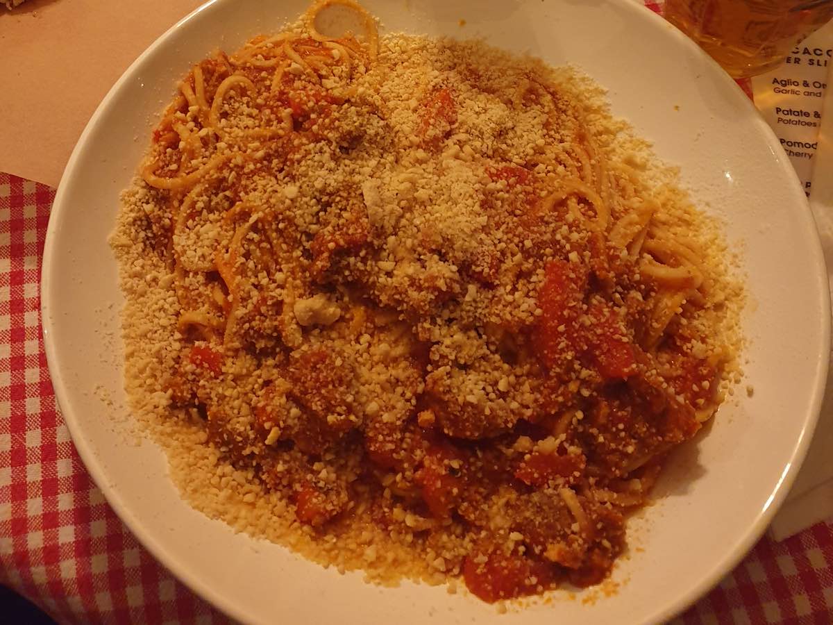 Trevis spaghetti bolognese