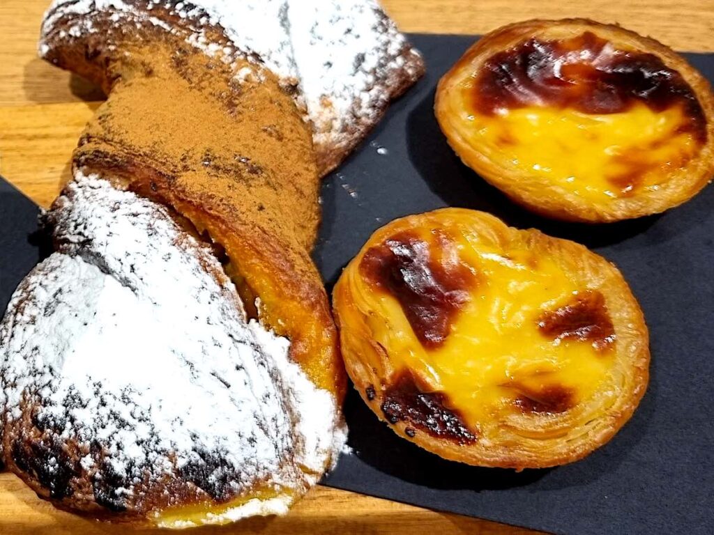 the original pastel de nata at Mr Nata in Amsterdam